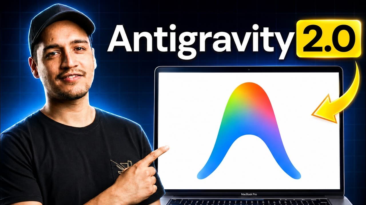 Google's NEW Antigravity 2.0 Is Here — Full Walkthrough for Beginners