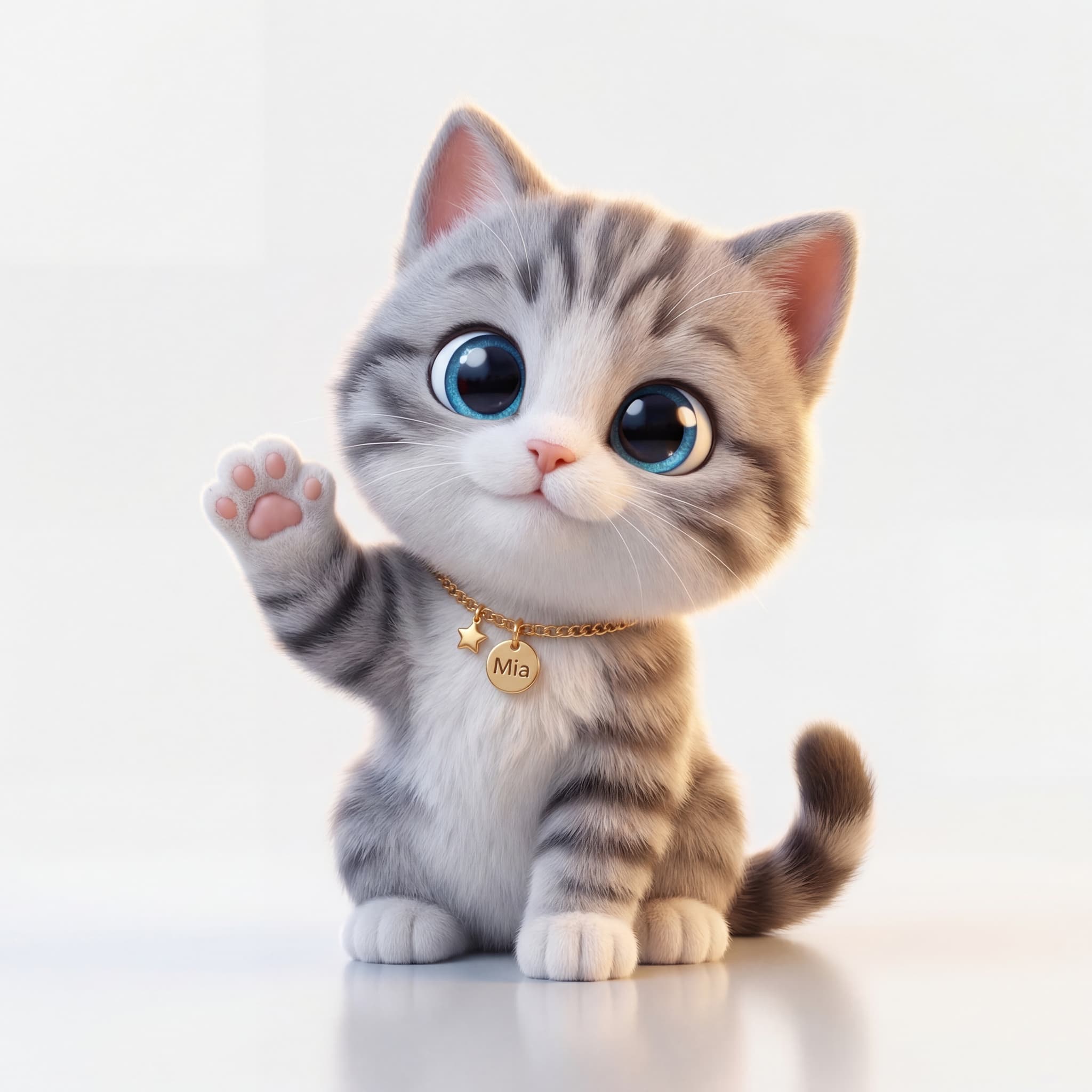 Katze Mia Mascot