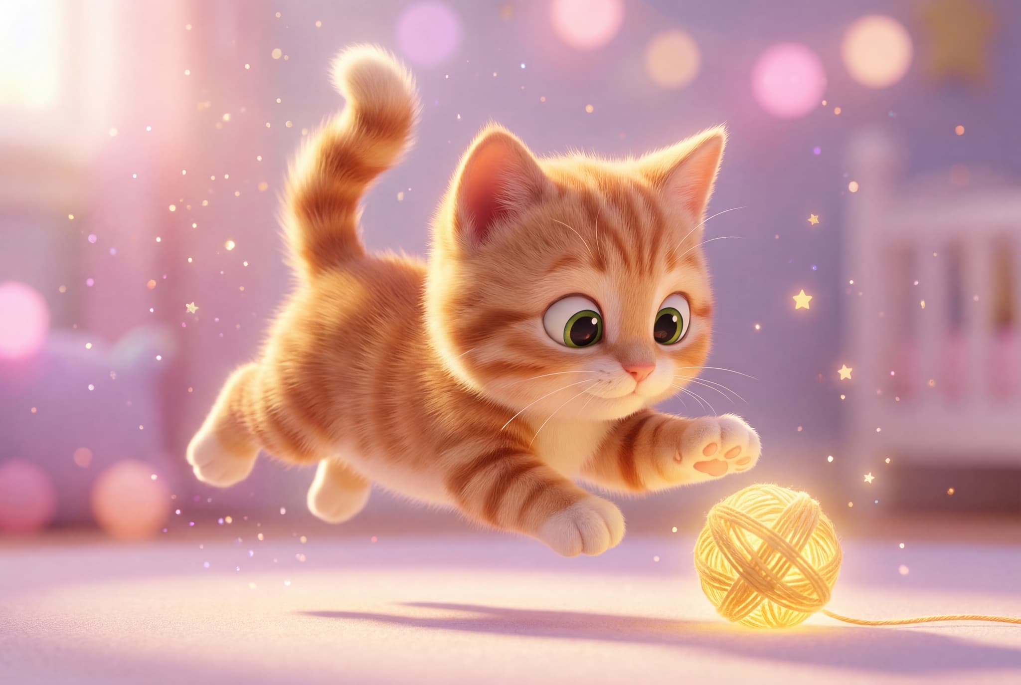 Katze Spielend