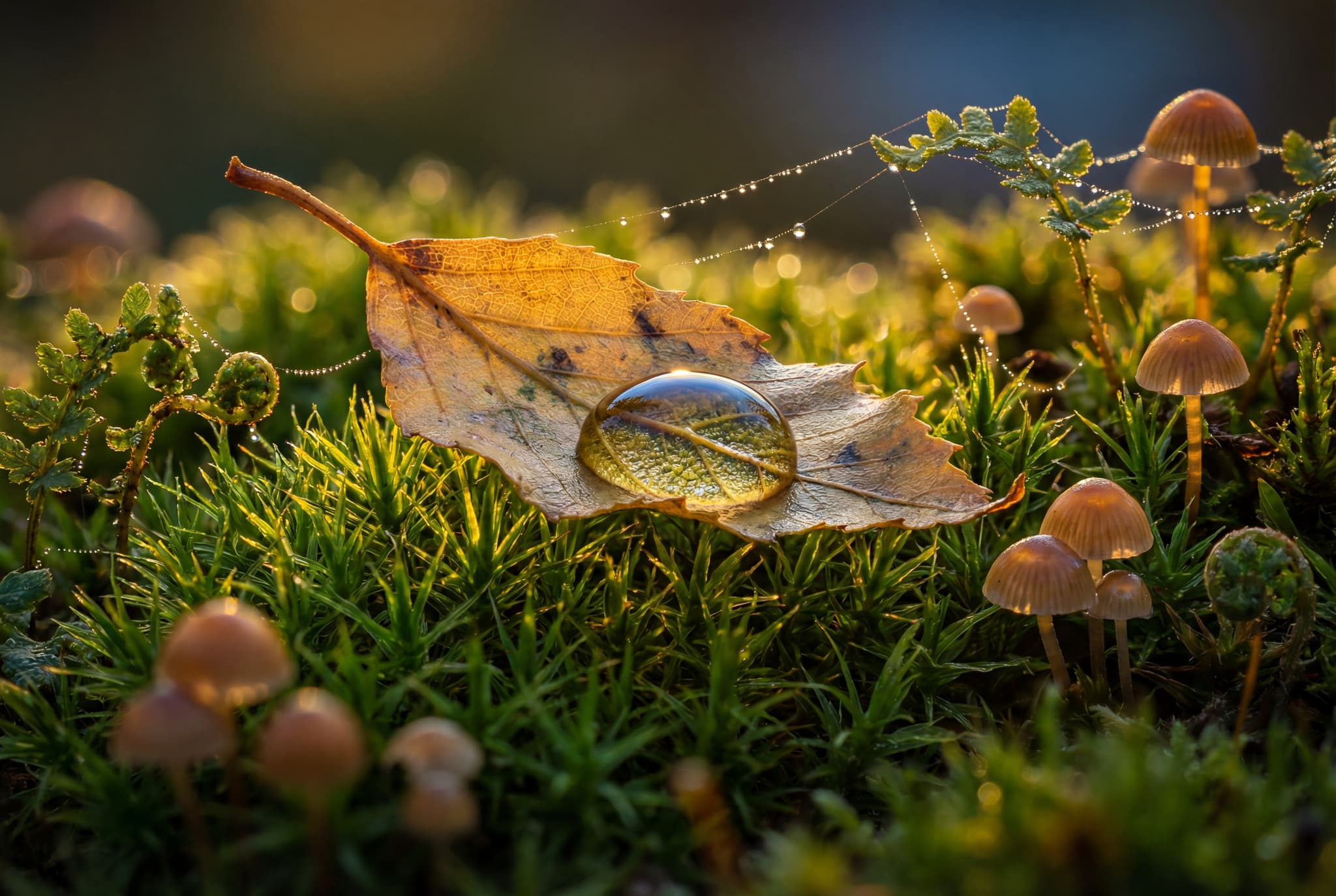 Hoffnung Leaf Dewdrop