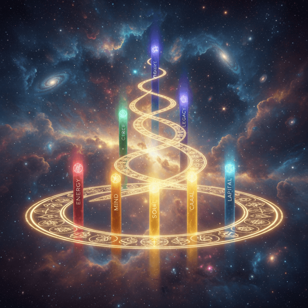 Chakra Energy Pillars