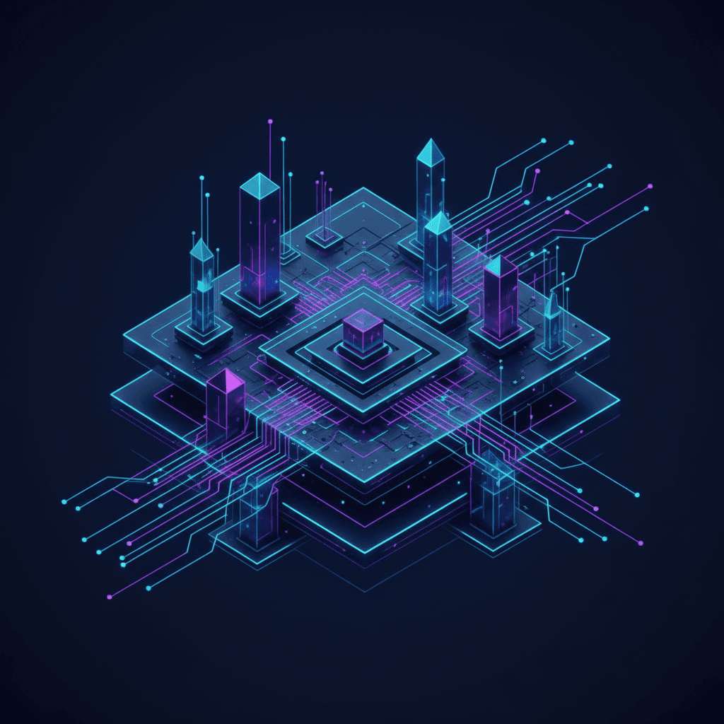 Isometric Tech Platform