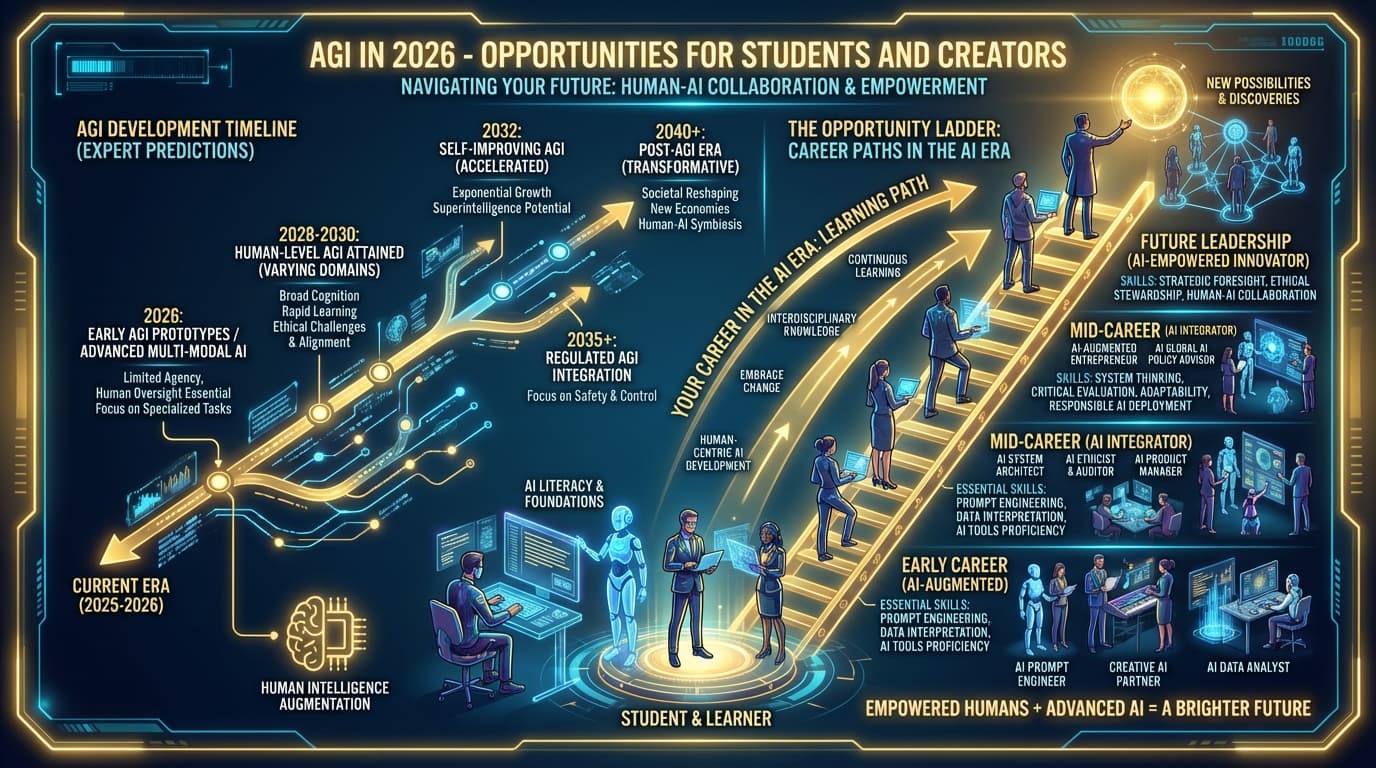 AGI in 2026: What Current Progress Means for Students, Creators, and Your Career