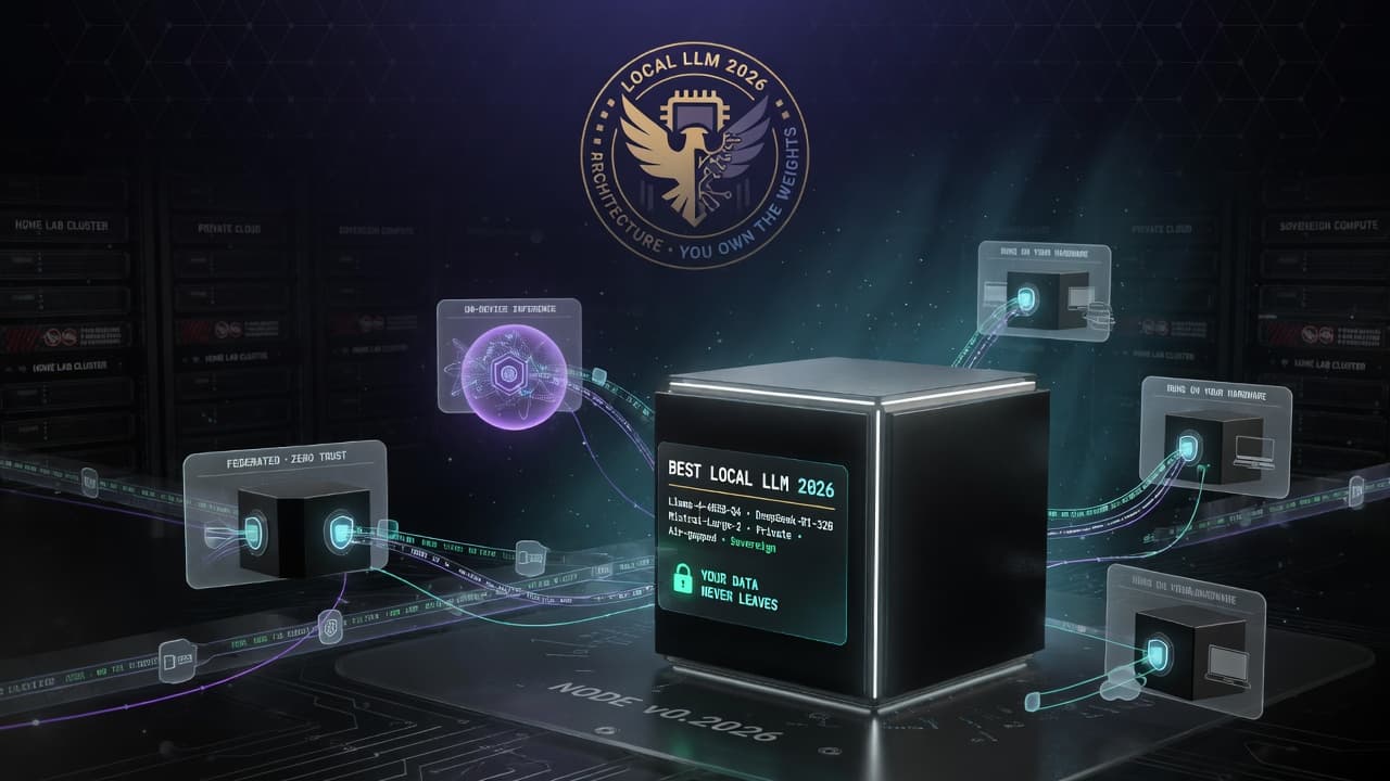 Best Local LLM to Run on Your Own Machine in 2026 (by RAM: 8GB / 16GB / 32GB)