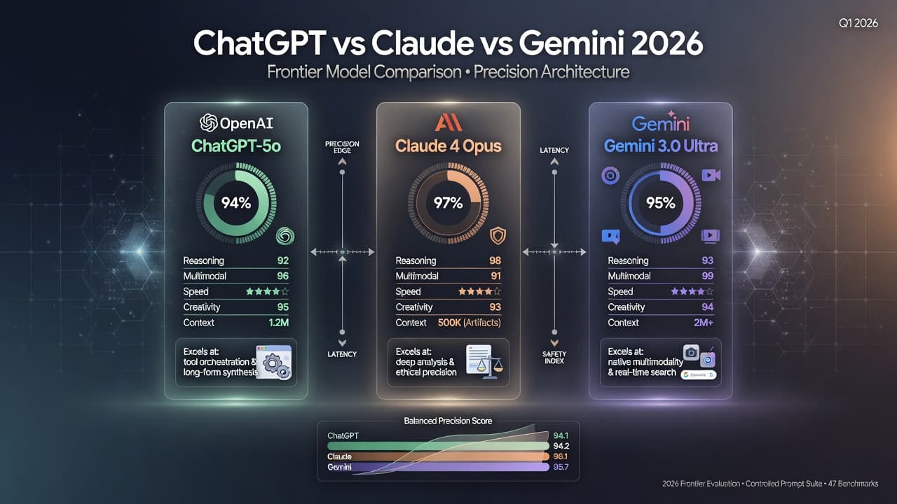 ChatGPT vs Claude vs Gemini 2026: Which AI Assistant for Everyday Use?