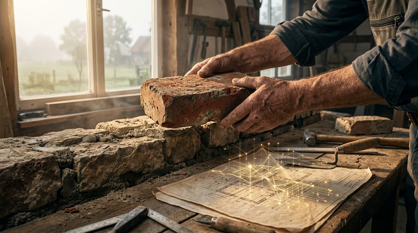 Das Fundament und der Glaube: Was mein Vater mit Händen baute, und was wir im Geist errichten müssen