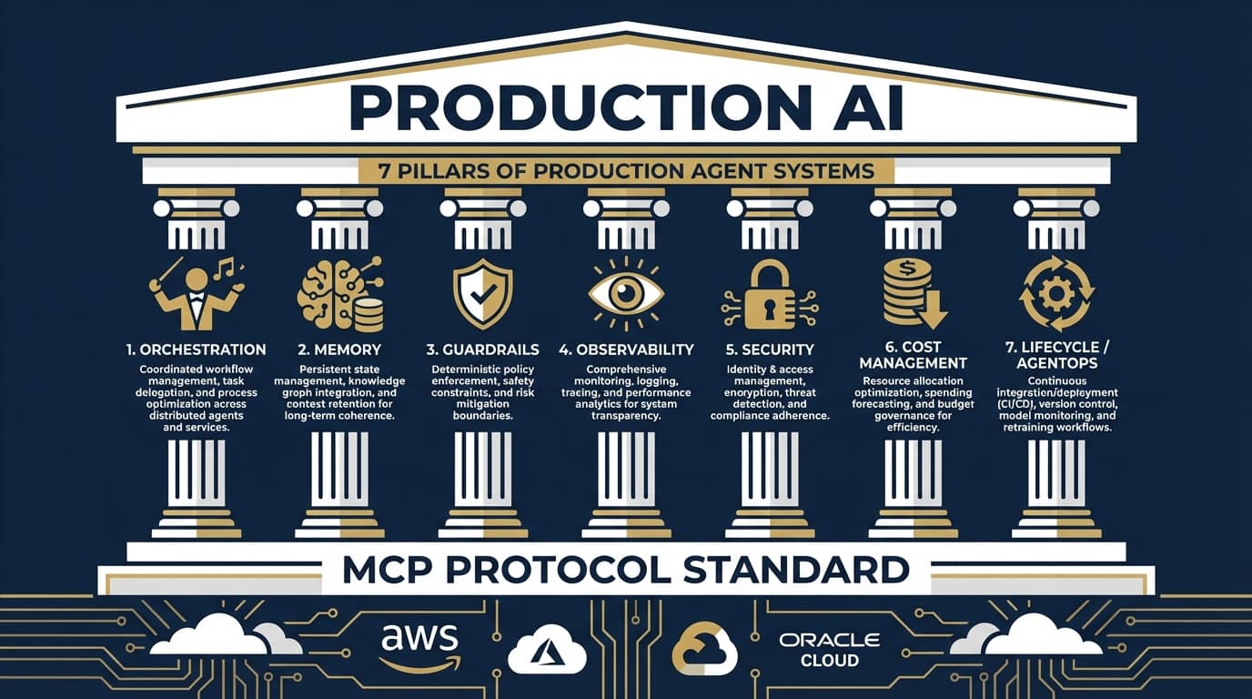 The 7 Pillars of Production Agent Systems: What Actually Matters in 2026