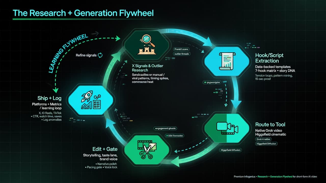 The Research + Generation Flywheel