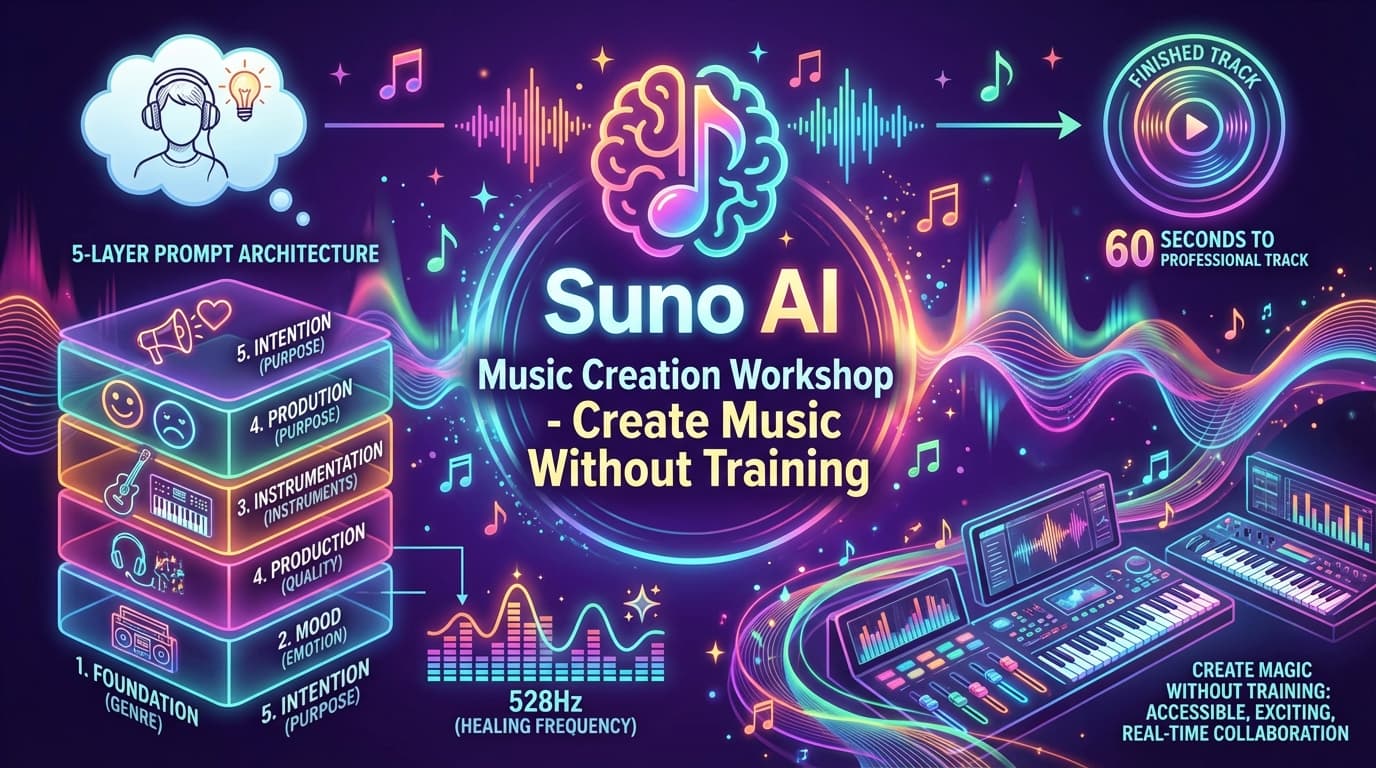 Create Music Without Musical Training: The Suno AI Music Creation Workshop
