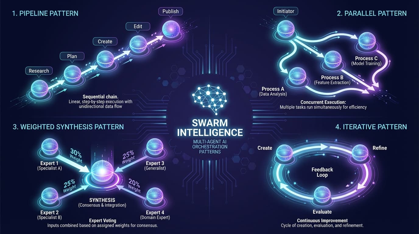 Swarm Intelligence: Multi-Agent Orchestration for Creators