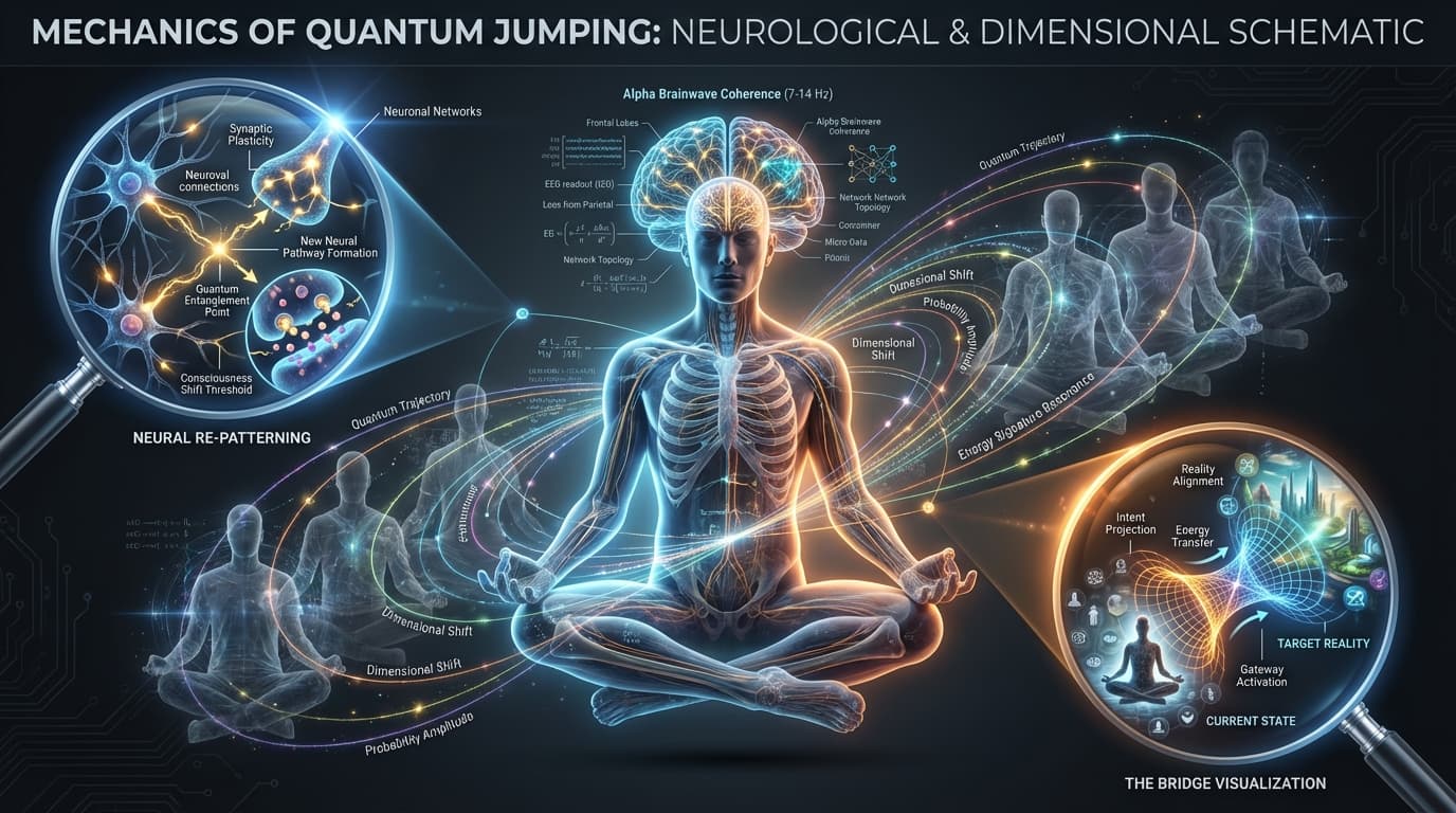 Quantum Jumping Schematic