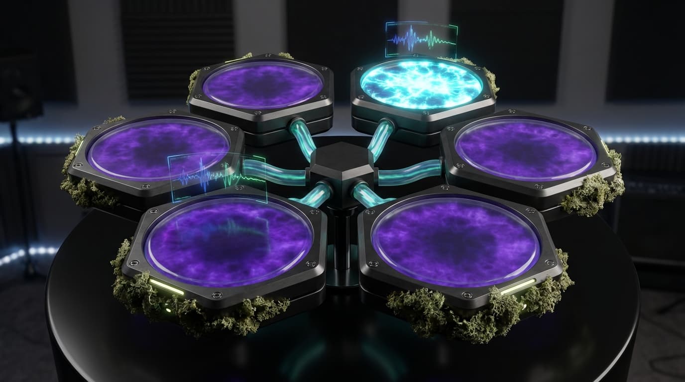 Bio-Tech Hex Drum Array