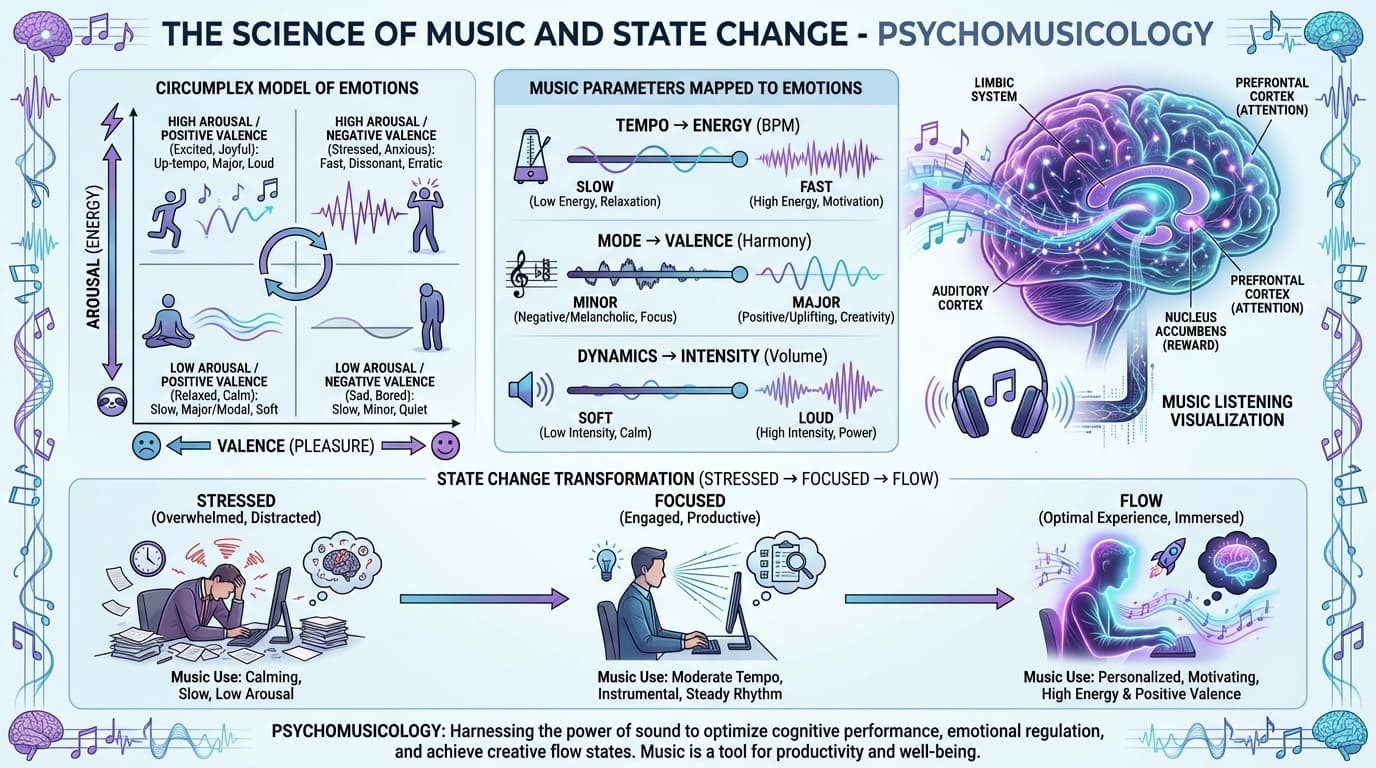 Music Catalog Universe Poster