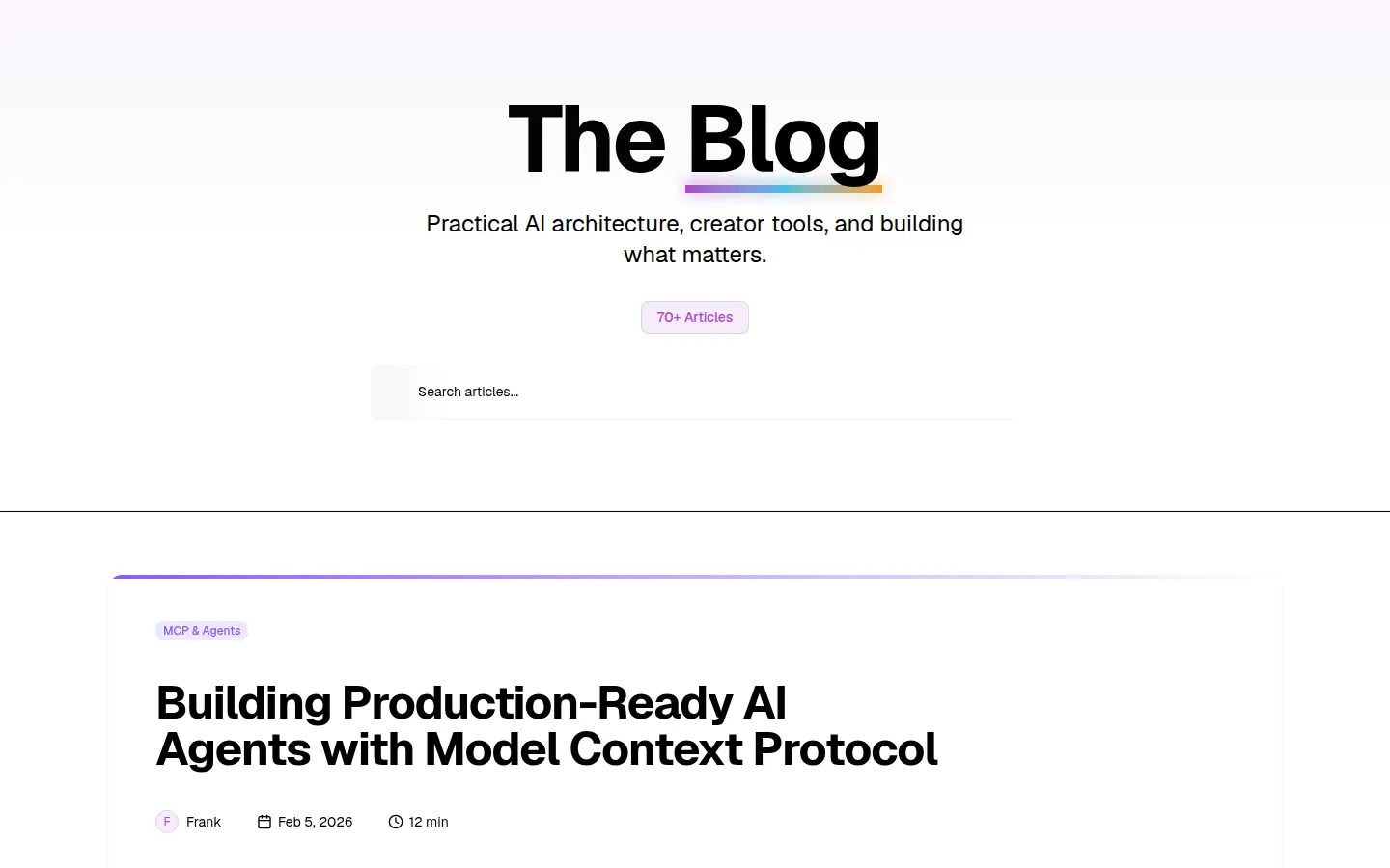 04 Blog Landing